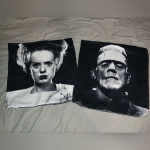 Bride of Frankenstein Pillow Cases